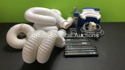 Mixed Lot Including 1 x Olympus OEP Color Video Printer with MH-550 Remote Control, 1 x Baxter Fibrinotherm Warming Stirring Unit, 1 x Nihon Kohden Life Scope 8 Patient Monitor, 3 x Cardinal Health IVAC PCAM Syringe Pumps with Controllers *No Keys*, 3 x W - 2