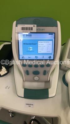 Verathon BVI 9400 Bladder Scanner Part No 0570-0190 with Transducer / Probe, 2 x Batteries and Charger on Stand (Powers Up - Probe Casing Cracked) - 8