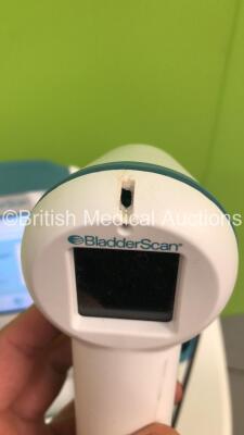 Verathon BVI 9400 Bladder Scanner Part No 0570-0190 with Transducer / Probe, 2 x Batteries and Charger on Stand (Powers Up - Probe Casing Loose) - 4