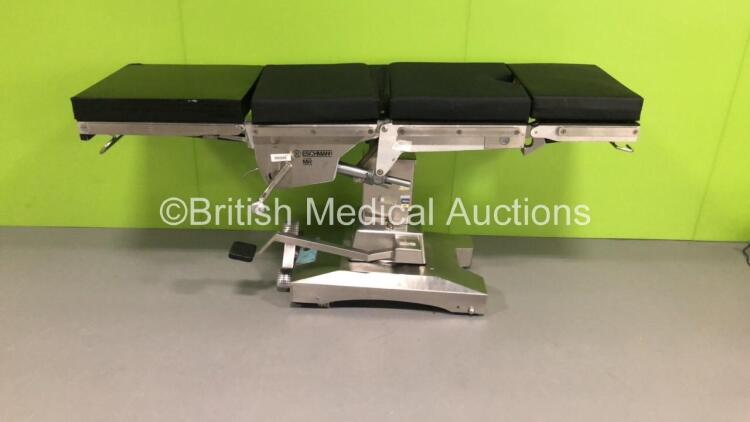 Eschmann MR Hydraulic Manual Operating Table with Cushions (Hydraulics Tested Working)