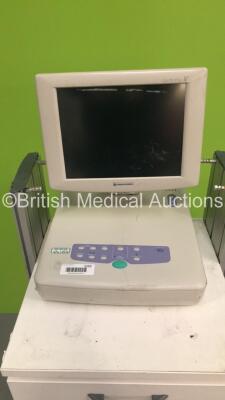 Nihon Kohden Cardiofax V 1150K ECG Machine on Stand (Powers Up) - 3