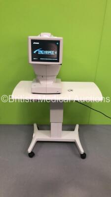 TopCon TRC-NW400 Non-Mydriatic Retinal Camera Version 1.0.3 on Motorized Table (Powers Up) *S/N 980336 **Mfd 12/2015** *FOR EXPORT OUT OF THE UK ONLY*