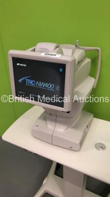 TopCon TRC-NW400 Non-Mydriatic Retinal Camera Version 1.0.3 on Motorized Table (Powers Up) *S/N 980336 **Mfd 12/2015** *FOR EXPORT OUT OF THE UK ONLY* - 4