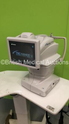 TopCon TRC-NW400 Non-Mydriatic Retinal Camera Version 1.10 on Motorized Table (Powers Up) *S/N 981003 **Mfd 06/2016** *FOR EXPORT OUT OF THE UK ONLY* - 3