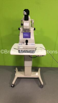 TopCon TRC-MW6S Non-Mydriatic Retinal Camera Version 2.10 on Motorized Table (Powers Up - Damage to Unit - See Pictures) *S/N 2880402* **Mfd 2006** *FOR EXPORT OUT OF THE UK ONLY*