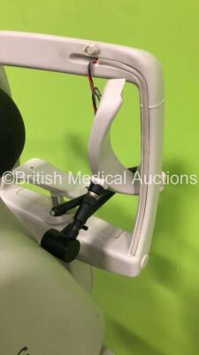 TopCon TRC-MW6S Non-Mydriatic Retinal Camera Version 2.10 on Motorized Table (Powers Up - Damage to Unit - See Pictures) *S/N 2880402* **Mfd 2006** *FOR EXPORT OUT OF THE UK ONLY* - 7