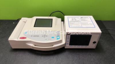 1 x GE MAC 1200 ECG Machine (Powers Up) and 1 x iVYCardiac Trigger Monitor 3000 (Powers Up) *S/N FS0111283 / FS011605*