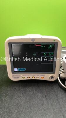 GE DASH 4000 Patient Monitor on Stand with BP 1/3, BP2/4, SPO2, Temp/Co, CO2, NBP and ECG Options (Powers Up - Missing Dial), 6 x Fisher and Paykel HC 150 Ambient Tracking Heated Respiratory Humidifiers (2 x Power Up) and 3 x B&D Electromedical Nippy Vent - 2