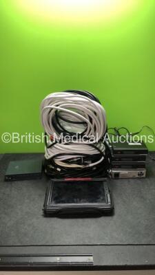 Mixed Lot Including Spare Hoses and Assorted Audio Equipment Including Receiver and Mixer