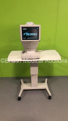 TopCon TRC-NW400 Non-Mydriatic Retinal Camera Version 1.0.2 on Motorized Table (Powers Up - Missing Cap - See Pictures) *S/N 967482* **Mfd 2015 ** *FOR EXPORT OUT OF THE UK ONLY*