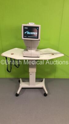 TopCon TRC-NW400 Non-Mydriatic Retinal Camera Version 1.0.2 on Motorized Table (Powers Up) *S/N 967427* **Mfd 2015 ** *FOR EXPORT OUT OF THE UK ONLY*