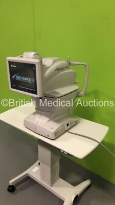 TopCon TRC-NW400 Non-Mydriatic Retinal Camera Version 1.0.4 on Motorized Table (Powers Up - Damaged Table - See Pictures) *S/N 980858* **Mfd 04/2016 ** *FOR EXPORT OUT OF THE UK ONLY* - 4