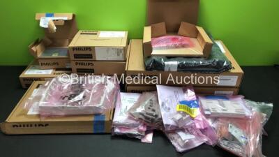 Job Lot of Various Philips Monitor Spare Parts Including MP50 Handles, MP50 ELO Touch w/o Gasket + Bezel Kit and MP30 Frame Housing *C*