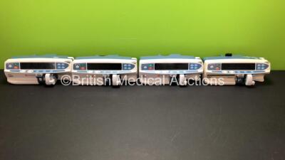 3 x CareFusion and 1 x Cardinal Health Alaris GH Syringe Pumps (All Draw Power)