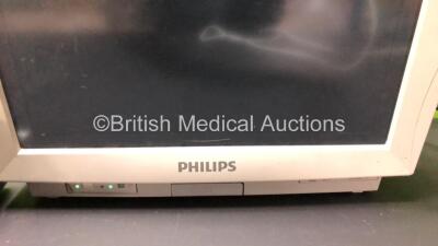 Mixed Lot Including 1 x Cardinal Health Alaris PK Syringe Pump (Powers Up) 1 x Kamplex Diagnostic Audiometer AD 27 with Headset (Powers Up) and 1 x Philips IntelliVue MP70 Patient Monitor (Powers Up with Blank Screen) 8009505230 - 2420 - DE35017707* - 5