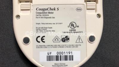 Mixed Lot Including 5 x HemoCue Hb 201 DM Blood Analysers with Docking Stations (All Power Up) 10 x Covidien Genius 3 Tympanic Thermometers and 1 x Roche CoaguChek S Coagulation Meter with Power Supply and Case (Powers Up) 1302621083 - 1302621081 - 130262 - 5