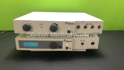 Nemectron Nemectroson 400 Ultrasound Therapy System *Version - 1.2* with Nemectron Endovac 400 IFT+TENS Therapy Combination Unit (Both Power Up)