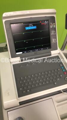 GE MAC 5500 ECG Machine on Stand with 1 x 10-Lead ECG Lead (Powers Up) * SN SCD08464459PA * - 6