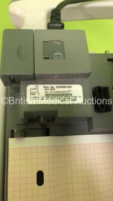 GE MAC 5500 ECG Machine on Stand with 1 x 10-Lead ECG Lead (Powers Up) * SN SCD08464459PA * - 7