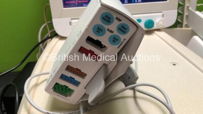 Datex-Ohmeda Anaesthesia Monitoring System Including Monitor with Controller and Power Supply, Module Rack with E-Entropy Module *Mfd - 09/2010*, E-CAiOV Gas Module with Spirometry Option and D-fend Water Trap *Mfd - 03/2007*, E-INTPSM Module with Pole Mo - 3