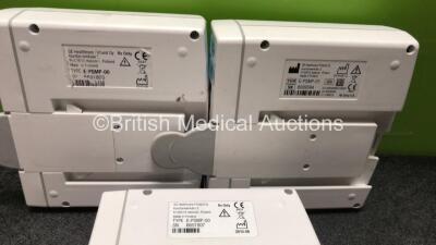 3 x GE E-PSMP Multiparameter Modules *Mfd's - 2 x 08/2010 and 1 x 08/2016* with NIBP, P1 P2, T1 T2, SPO2 and ECG Options (1 x Damaged Casing - See Photo) *6651826 / 6651807 / 8009594* - 3