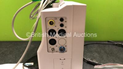 EDAN USA IM8 Patient Monitor with Printer,CO2,IBP1,IBP2,ECG,NIBP,SpO2,T1 and T2 Options Including 1 x SpO2 Adapter Cable, 1 x NIBP Hose 1 x Paediatric BP Cuff, 1 x Adult BP Cuff, 1 x User Manual and (Powers Up In Excellent Condition) * Mfd 2014 * - 4