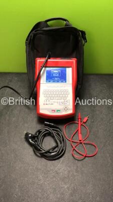 Seward Europa Plus Electrical Safety Tester *Hardware Version - 7.25, Software Version - SNEU.28n* with Accessories in Case (Powers Up with Service Required Message) *26E-0085*