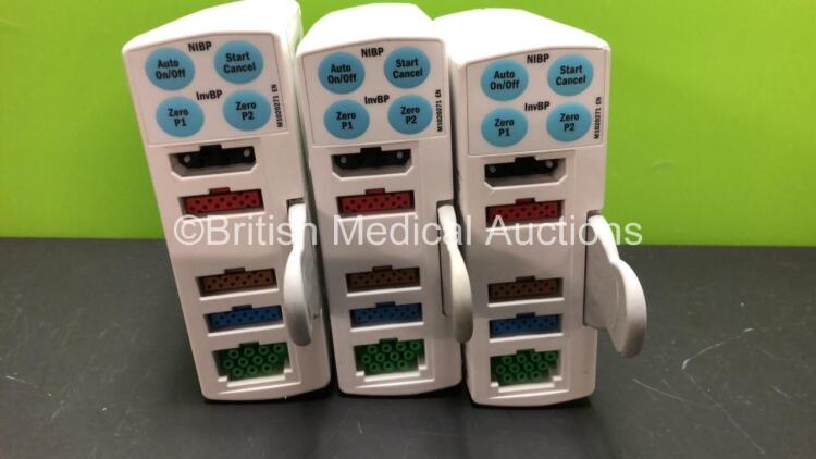 3 x GE E-PSMP-00 Modules *Mfd 2010 - 2010 - 2009* (1 x Casing Damage - See Photo) **6651791 - 6651830 - 6567392**