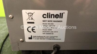 Clinelle Wet Wipe Warmer Unit (Powers Up) *SN 000000120* - 3