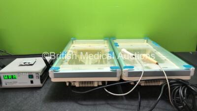 Mixed Lot Including 1 x Oxicom 2100 Whole Blood Oximeter Unit (Powers Up) 2 x Medela BiliBed Type 038.3021 Baby Warming Units (Both Power Up) *SN 95035214, 1059118, 1077030* *G*