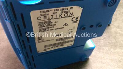 Job Lot of Patient Monitors Including 1 x GE Carescape Pro 100 Patient Monitor (Powers Up) 1 x GE Dinamap PRO 200 Patient Monitor (No Power) 1 x GE Carescape V100 Patient Monitor (No Power with Missing Front Panel-See Photo) 1 x GE Dinamap 300 Patient Mon - 7