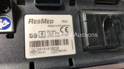 Respiratory Job Lot Including 1 x B & D Electromedical Nippy 3+ Ventilator (Powers Up) 1 x ResMed Airsense 10 Autoset CPAP Unit (No Power) 1 x Respironics REMstar CPAP (Powers Up) 1 x ResMed S7 Lightweight CPAP Unit (Powers Up) 6 x ResMed S9 Autoset CPAP - 8