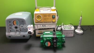 Mixed Lot Including 1 x Fisher&Paykel MR810AEK Humidifier, 1 x Mini LED Ortho, 1 x Bird Mark 7 Respirator, 1 x SAM 14 Suction Unit and 1 x Emerson Cough Assist *080122000324 - 157B 9146 - 4127* (S)