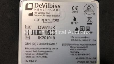 18 x DeVilbiss Sleepcube Standard CPAP Units *IK201019 - IK009699 - IK200028 - IK002366 - IK005687 - IK005661 - IK003200 - IK008438* - 3