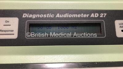 Mixed Lot Including 1 x Kamplex Diagnostic Audiometer AD 27 with Headset in Case (Powers Up) 1 x Kamplex Power Amplifier AP 12 and 3 x GE Ohmeda TuffSat SpO2 Monitors - 2