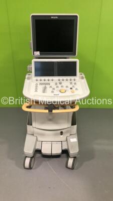 Philips iE33 Flat Screen Ultrasound Scanner *S/N 02L714* **Mfd 03/2006** with Sony UP-D895MD Digital Graphic Printer (HDD REMOVED)