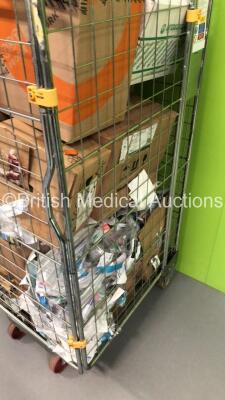 Large Cage of Mixed Consumables Including Face Mask Visors,Marshall Visionary Single Use Cushions Masks,Marshall Visionary Single Use Manual Resuscitators and Smiths Medical Portex Thoracic Catheters (Cage Not Included) - 3