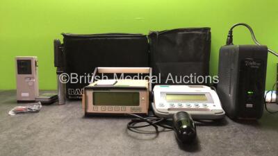 Mixed Lot Including 1 x Nellcor N-20 P Pulse Oximeter (Untested Due to Possible Flat Battery) 1 x Keeler Specialist Otoscope, 1 x TPN 200 Plus Tens Machine, 1 x Riello UPS Unit (Powers Up) 1 x Bard Bladder Scan Model BVI 2500 Bladder Scanner with 1 x AC P