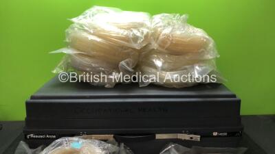 Mixed Lot Including 1 x Resusci Anne Transport Case and Large Quantity of Silicon Tubing