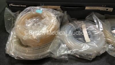 Mixed Lot Including 1 x Resusci Anne Transport Case and Large Quantity of Silicon Tubing - 3