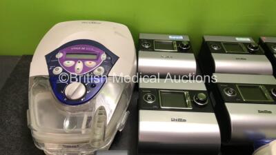 Job Lot of CPAP Units Including 1 x ResMed VPAP III STA CPAP (Powers Up) 1 x ResMed VPAP III ST CPAP (Powers Up) 2 x ResMed Escape II CPAP Units (Both Power Up) 1 x ResMed Escape CPAP Unit,1 x Philips Respironics REMstar Auto A-Flex CPAP Unit with 1 x Sys - 2