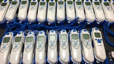 Job Lot Including 24 x Covidien Genius Tympanic Thermometers in Bases (15 x Genius 3, 9 x Genius 2) and 7 x Covidien Filac Thermometers - 2