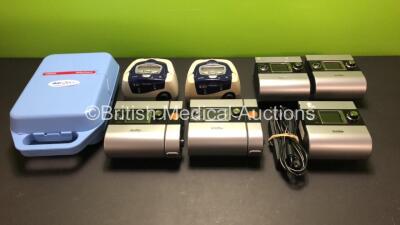 Job Lot Including 2 x ResMed AutoSet CS-A PaceWave, 1 x ResMed VPAP ST iVAPS, 2 x ResMed AutoSet S9 CPAP Units with 1 x Power Supply, 2 x ResMed AutoSet Spirit II S8 CPAP Units and 1 x Medix AC2000 Nebuliser