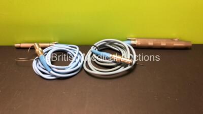 2 x Smith & Nephew Dyonics Power Handpieces 1 x Ref.7205357 and 1 x Ref.7205355