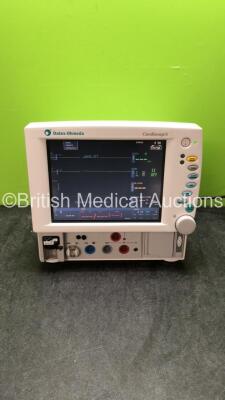 Datex Ohmeda Cardiocap 5 Anesthesia Monitor Including Spirometry, ECG, NIBP, SpO2, P1, P2, T1 and Gas Options with D-fend Water Trap (Powers Up) *SN FBUE01770* - 3