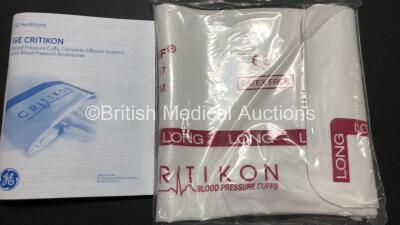 Job Lot of 160 x GE Critikon Soft-Cuf (Large Adult Long) - 2