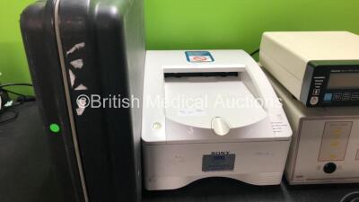 Mixed Lot Including 1 x Olympus Scope Case, 1 x Sony UP-DR80MD Colour Printer, 1 x Ohmeda Biox 3700e Pulse Oximeter Unit (Powers Up with Alarm) 1 x Richard Wolf 2280 Surgical Generator Unit (Powers Up) - 2