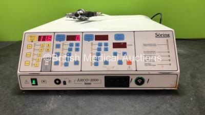 Soring ARCO 2000 Electrosurgical / Diathermy Unit (Powers Up)