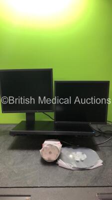 Job Lot Including 2 x Radi Force MX193 LCD Monitors and 1 x Flex Scan EV2450 Monitor (All Powers Up in Excellent Condition)