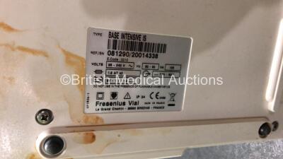 3 x Fresenius Vial Orchestra Base Units with 4 x Fresenius Vial Model MVP+ MS Infusion Pumps (All Power Up) *SN 19836118, 19836119, 20014339, 19836121, 20014341, 20014338* - 4